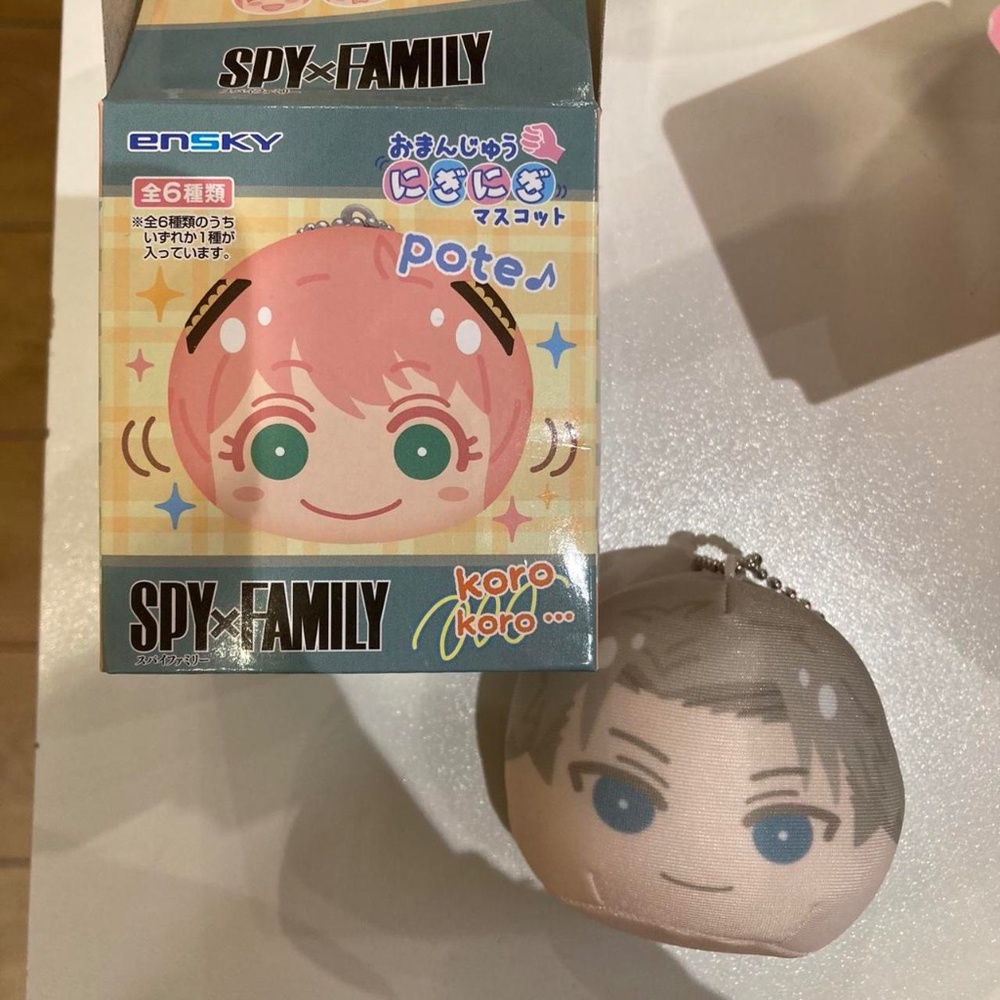 SpyxFamily Loid Omanjuu plush keychain blind box